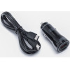 Blue Star Car Charger 3A 30W Type C + Usb A + Cable Type C To Type C Pd QC3.0 Afc Pps black
