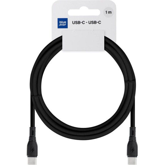 Blue Star Eco Cable 3A 60W Type C To Type C PJ73-13-3 1m black