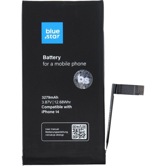 Blue Star Hq Battery For Iphone 14 3279 mAh
