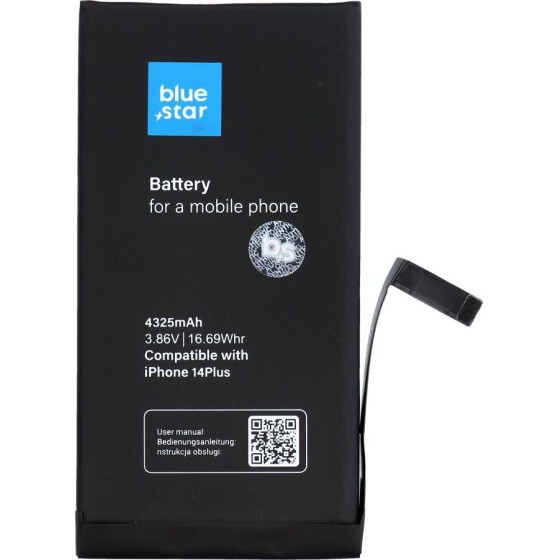 Blue Star Hq Battery For Iphone 14 Plus 4325 mAh