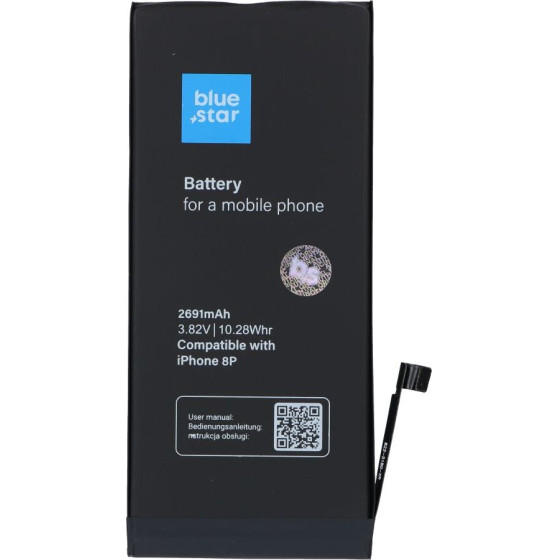 Blue Star Hq Battery For Iphone 8 Plus 2691 mAh