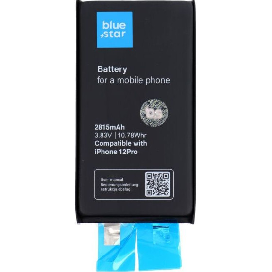 Blue Star Hq Battery Without Bms For Iphone 12 / 12 Pro 2815 mAh