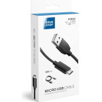 Blue Star Lite Cable 3A Usb A To Micro Usb 1,2 m black