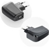 Blue Star Lite Travel Charger 2A 10W Usb A + Cable Usb A To Type C TFK-TC-1095B black