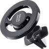 Blue Star Magnetic Car Holder For Air Vent Compatible With Magsafe Clamp black