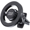 Blue Star Magnetic Car Holder For Air Vent Compatible With Magsafe Clamp black