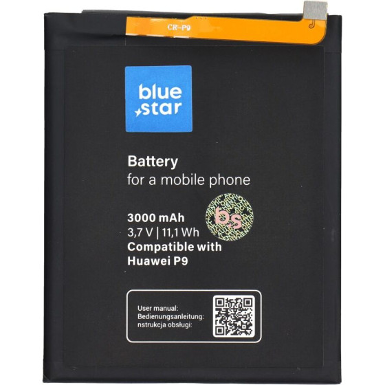 Blue Star Premium Battery For Huawei P9 /P9 Lite / P8 Lite (2017) / P10 Lite / P20 Lite /Honor 9 Lite 3000 mAh