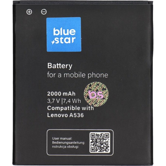Blue Star Premium Battery For Lenovo A536 2000 mAh