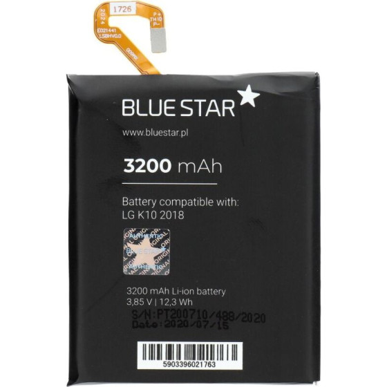 Blue Star Premium Battery For Lg K10 (2018) 3200 mAh
