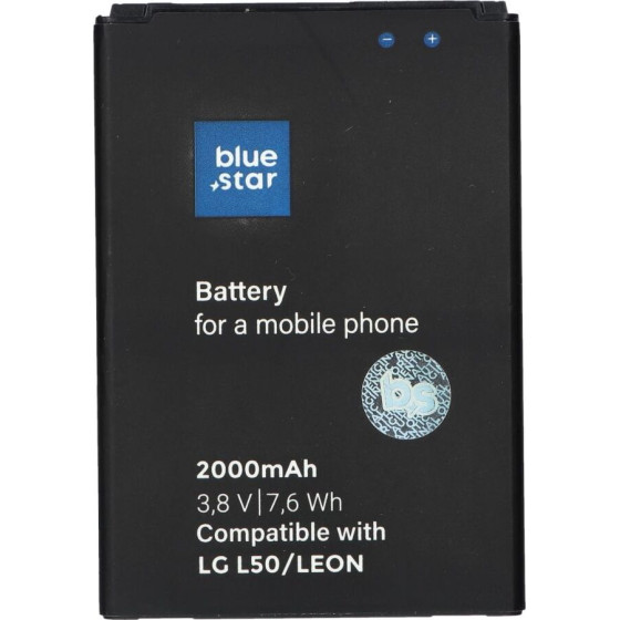 Blue Star Premium Battery For Lg L50 L / Fino / Joy / Leon 2000 mAh