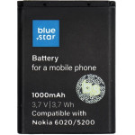 Blue Star Premium Battery For Nokia 6020 / 5200 / 5300 / 3220 / 5140 1000 mAh