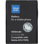 Blue Star Premium Battery For Nokia 6111 / 7370 / N76 / 2630 / 2760 / N75 / 2600 Classic 1000 mAh