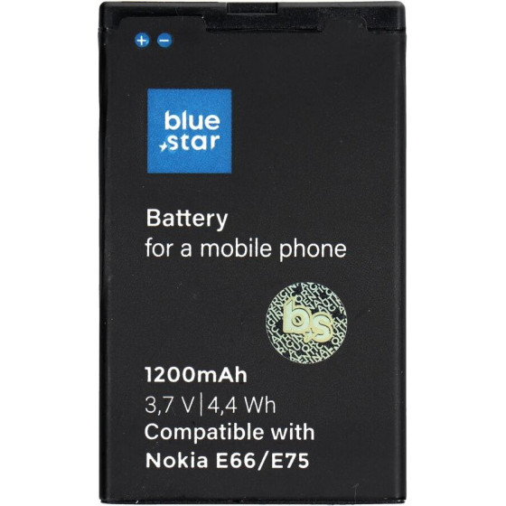 Blue Star Premium Battery For Nokia E66 / E75 / C5-03 / 3120 Classic / 8800 Arte Saphire 1200 mAh