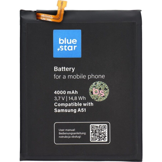 Blue Star Premium Battery For Samsung A51 4000 mAh