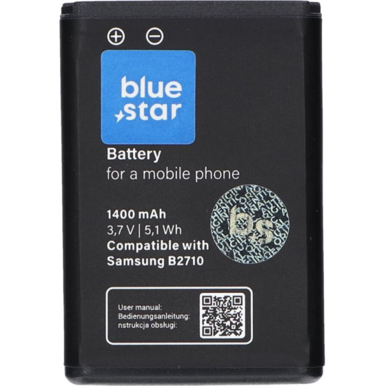 Blue Star Premium Battery For Samsung B2710 Solid 1400 mAh