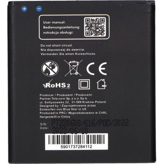 Blue Star Premium Battery For Samsung Core Prime G3608 G3606 G3609 2800 mAh