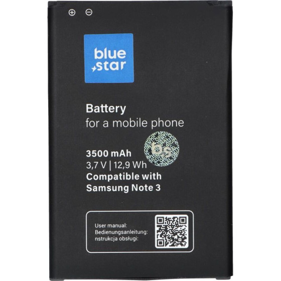 Blue Star Premium Battery For Samsung Galaxy Note 3 N9000 3500 mAh
