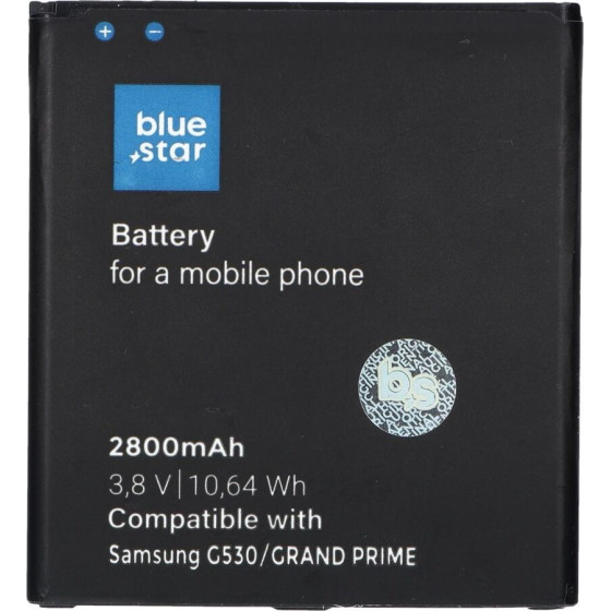 Blue Star Premium Battery For Samsung Grand Prime G530 / J3 2016 / J5 2800 mAh