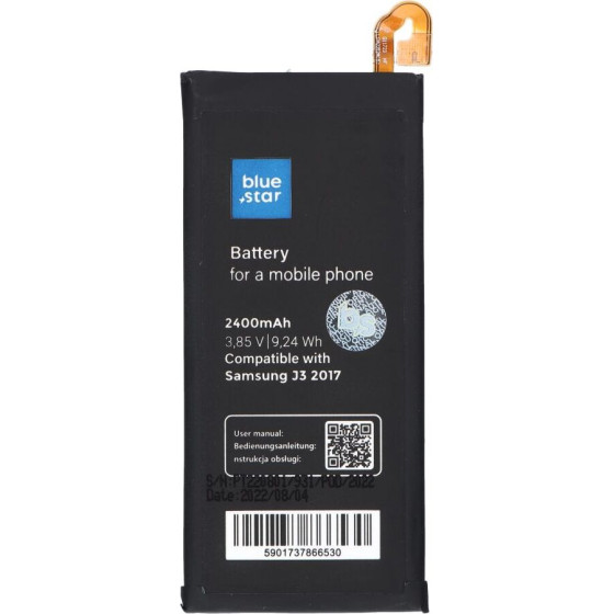 Blue Star Premium Battery For Samsung J3 2017 2400 mAh