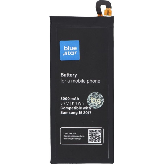 Blue Star Premium Battery For Samsung J5 2017 / A5 2017 3000 mAh