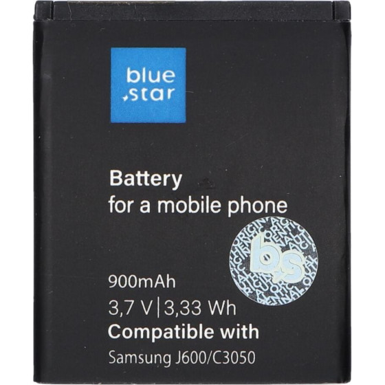 Blue Star Premium Battery For Samsung J600 / C3050 / M600 / J750 / S8300 / S7350 900 mAh