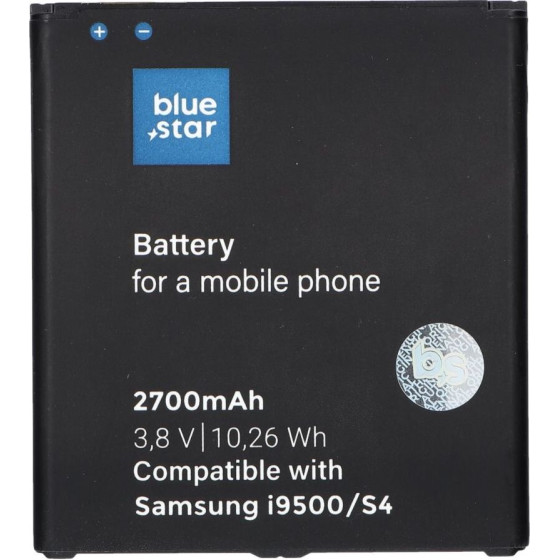 Blue Star Premium Battery For Samsung S4 I9500 2700 mAh