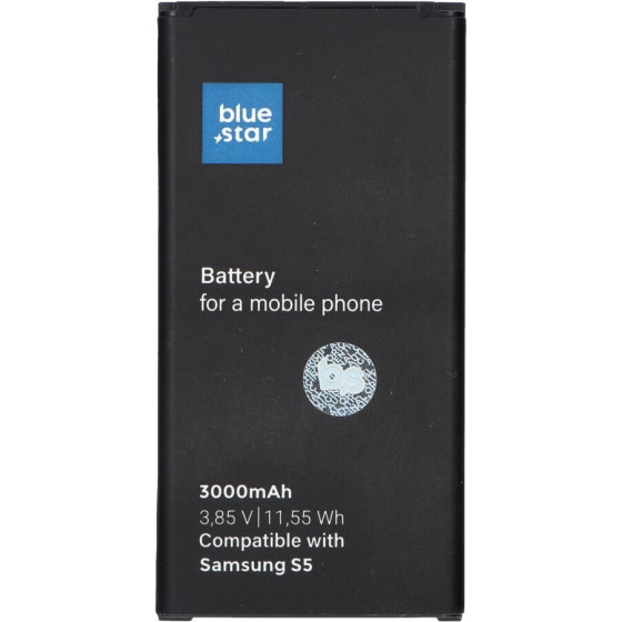Blue Star Premium Battery For Samsung S5 3000 mAh