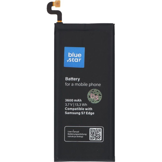 Blue Star Premium Battery For Samsung S7 Edge 3600 mAh
