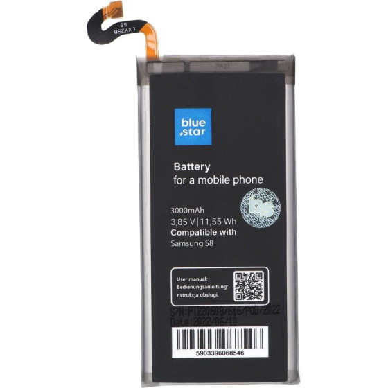 Blue Star Premium Battery For Samsung S8 3000 mAh