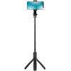 Blue Star Selfie Stick With Wireless Remote Control Tripod L21 black