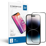 Blue Star Tempered Glass - App Iphone 14 Pro 5D Full Cover black