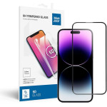 Blue Star Tempered Glass - App Iphone 14 Pro Max 5D Full Cover black