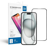 Blue Star Tempered Glass - App Iphone 15 Plus/16 Plus 5D Full Cover black