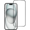 Blue Star Tempered Glass - App Iphone 15 Plus/16 Plus 5D Full Cover black