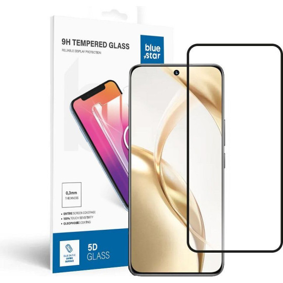 Blue Star Tempered Glass - Honor 200 - Black Tempered Glass