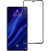 Blue Star Tempered Glass - Hua P30 (Full glue/Small size) - Black Tempered Glass