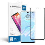 Blue Star Tempered Glass - Hua P30 Pro (Full glue/Small size) - Black Tempered Glass