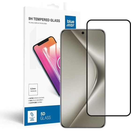 Blue Star Tempered Glass - Huawei Pura 70 Ultra - Black Tempered Glass