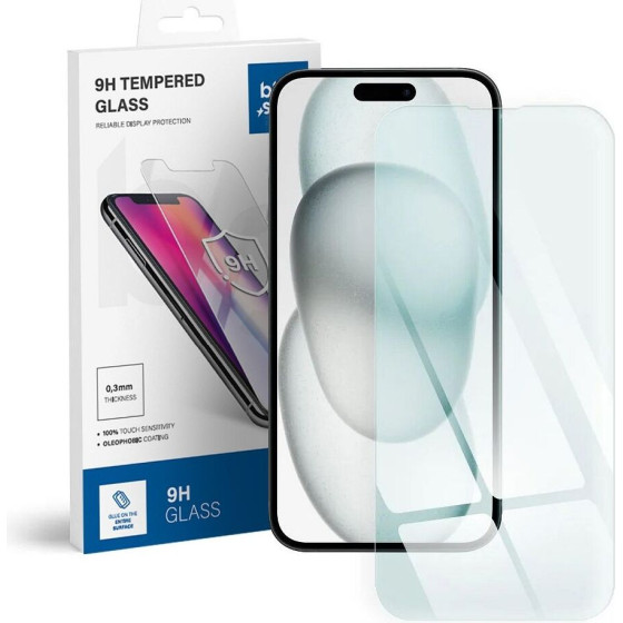 Blue Star Tempered Glass - Iphone 15 Plus/16 Plus