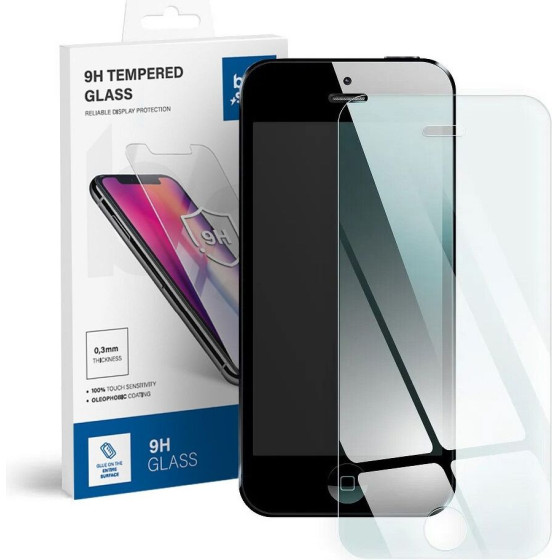 Blue Star Tempered Glass - Iphone 5/5S