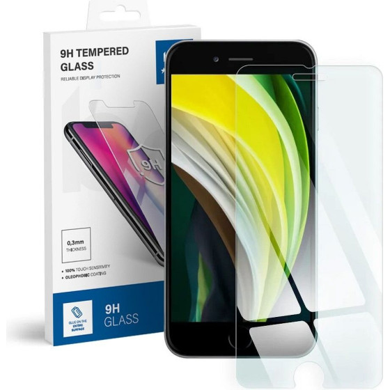 Blue Star Tempered Glass - Iphone 7/8/Se 2020