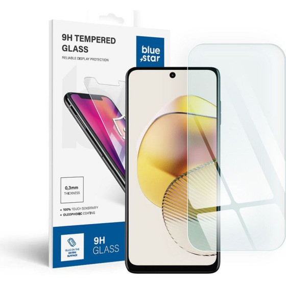 Blue Star Tempered Glass - Motorola G73