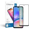 Blue Star Tempered Glass - Samsung A05s Full Face (Full Glue With frame/Small size) - Black Tempered Glass