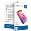 Blue Star Tempered Glass - Samsung A05s Full Face (Full Glue With frame/Small size) - Black Tempered Glass