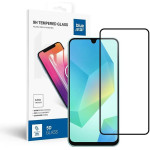 Blue Star Tempered Glass - Samsung A16 5G Full Face (Full Glue With frame/Small size) - Black Tempered Glass
