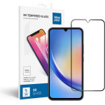 Blue Star Tempered Glass - Samsung A34 5G Full Face (Full Glue With frame/Small size) - black