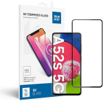 Blue Star Tempered Glass - Samsung A52/52s 5G/Lte Full Face (Full Glue With frame/Small size) - Black Tempered Glass