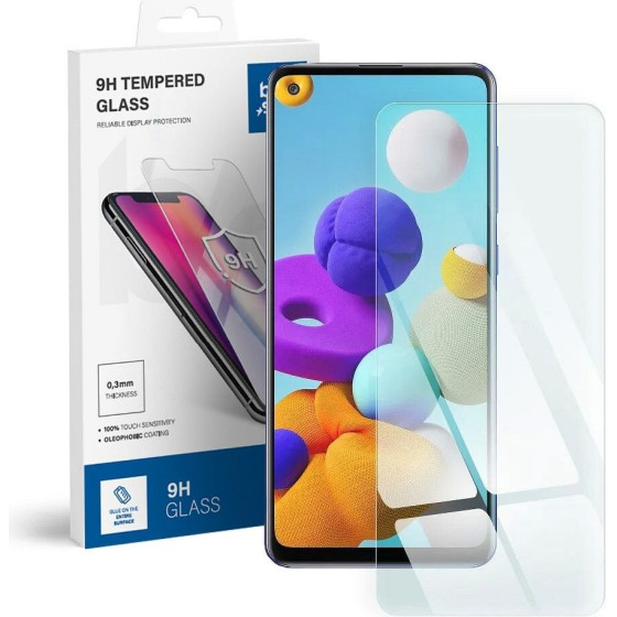 Blue Star Tempered Glass - Samsung Galaxy A21s