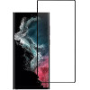 Blue Star Tempered Glass - Samsung Galaxy S22 Ultra Full Face (Full glue/Case friendly) - Black Tempered Glass
