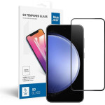 Blue Star Tempered Glass - Samsung Galaxy S23 Fe Full Face (Full glue/Case friendly) - Black Tempered Glass